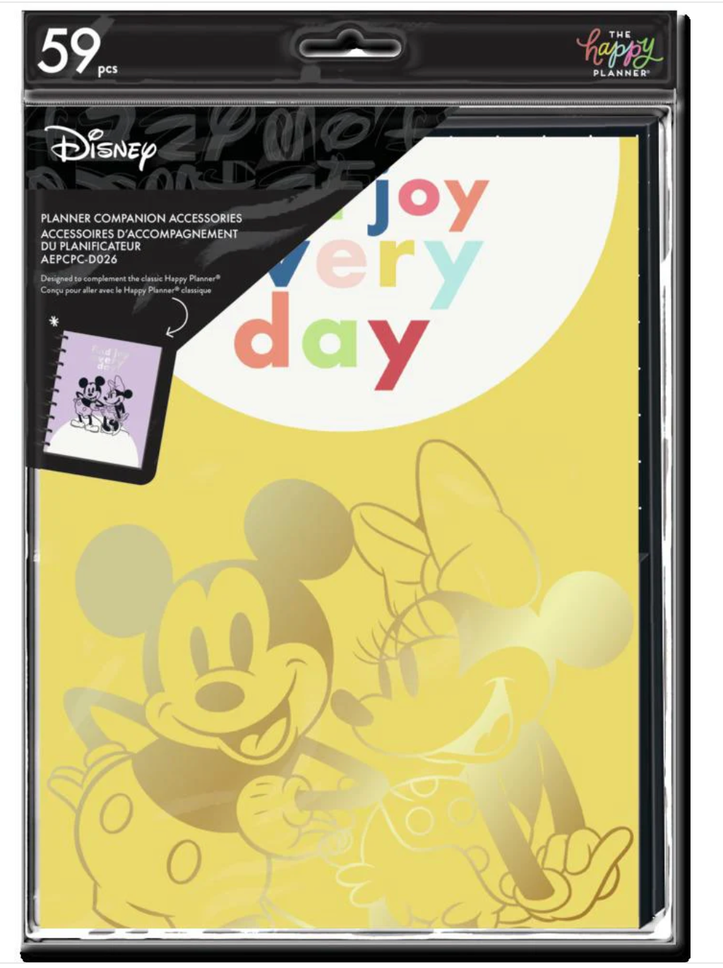 Disney© Mickey Mouse & Minnie Mouse Joy Colorblock Classic Planner Companion