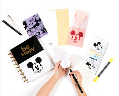 Disney© Mickey Mouse & Minnie Mouse Joy Colorblock Classic Planner Companion