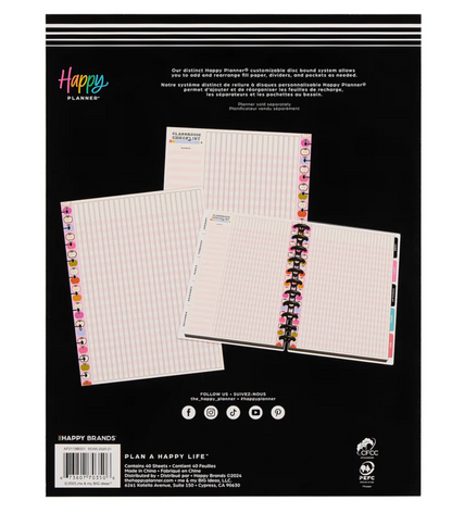 Mod Teacher BIG TEACHER CHECKLIST FILLER PAPER - 40 SHEETS