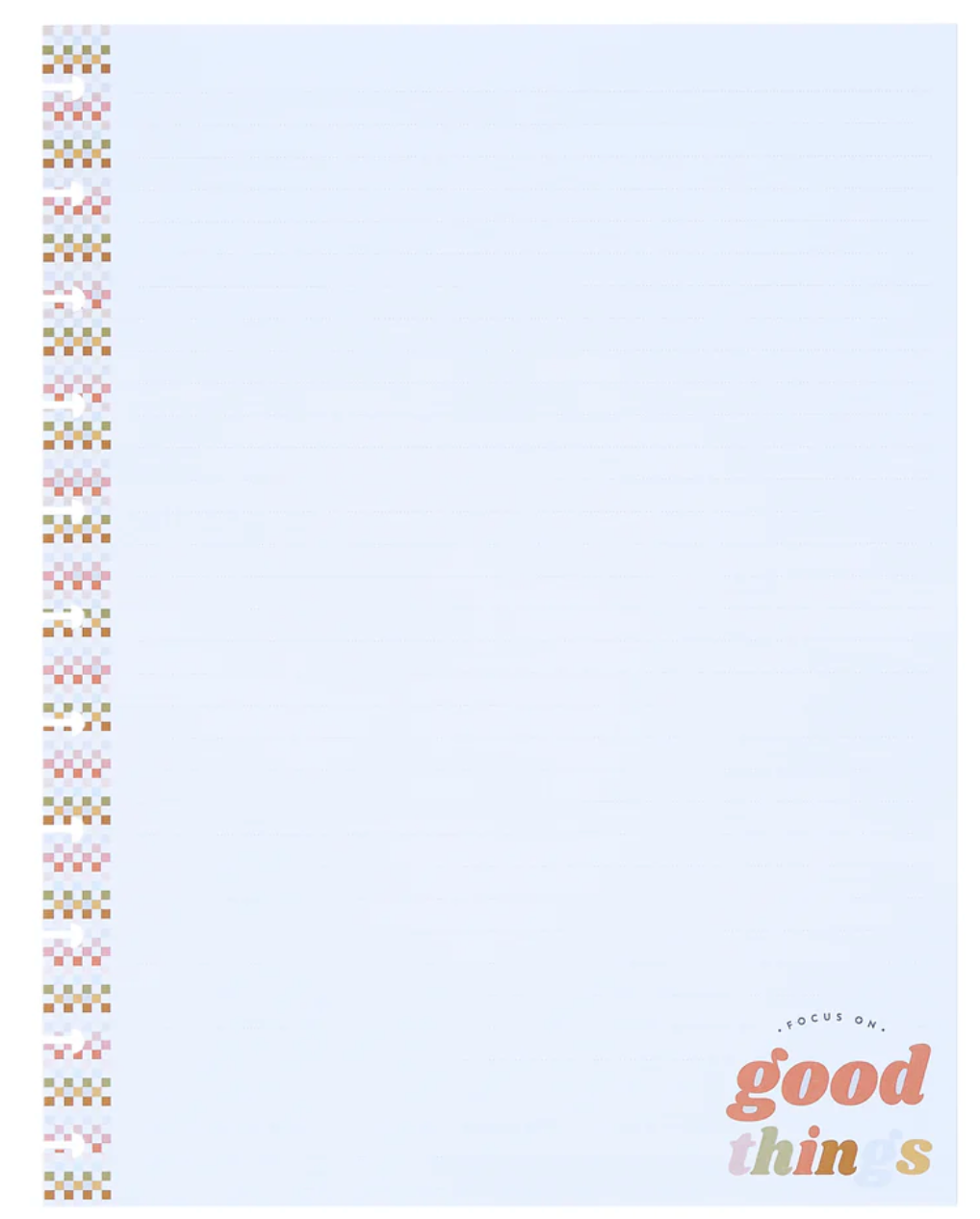 Simple Joys DOTTED LINED BIG FILLER PAPER - 40 SHEETS