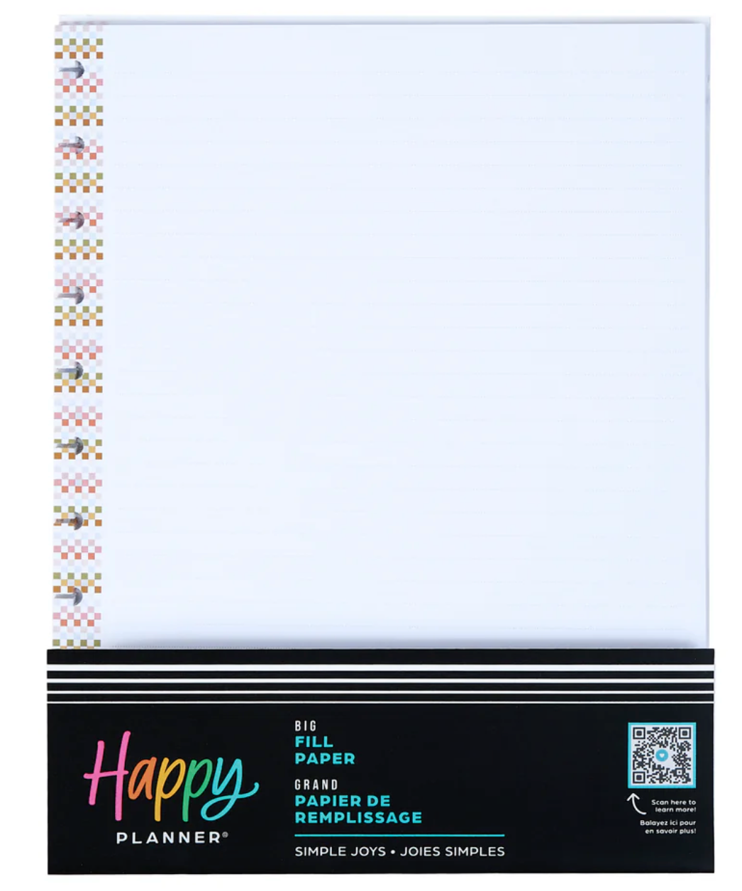Simple Joys DOTTED LINED BIG FILLER PAPER - 40 SHEETS