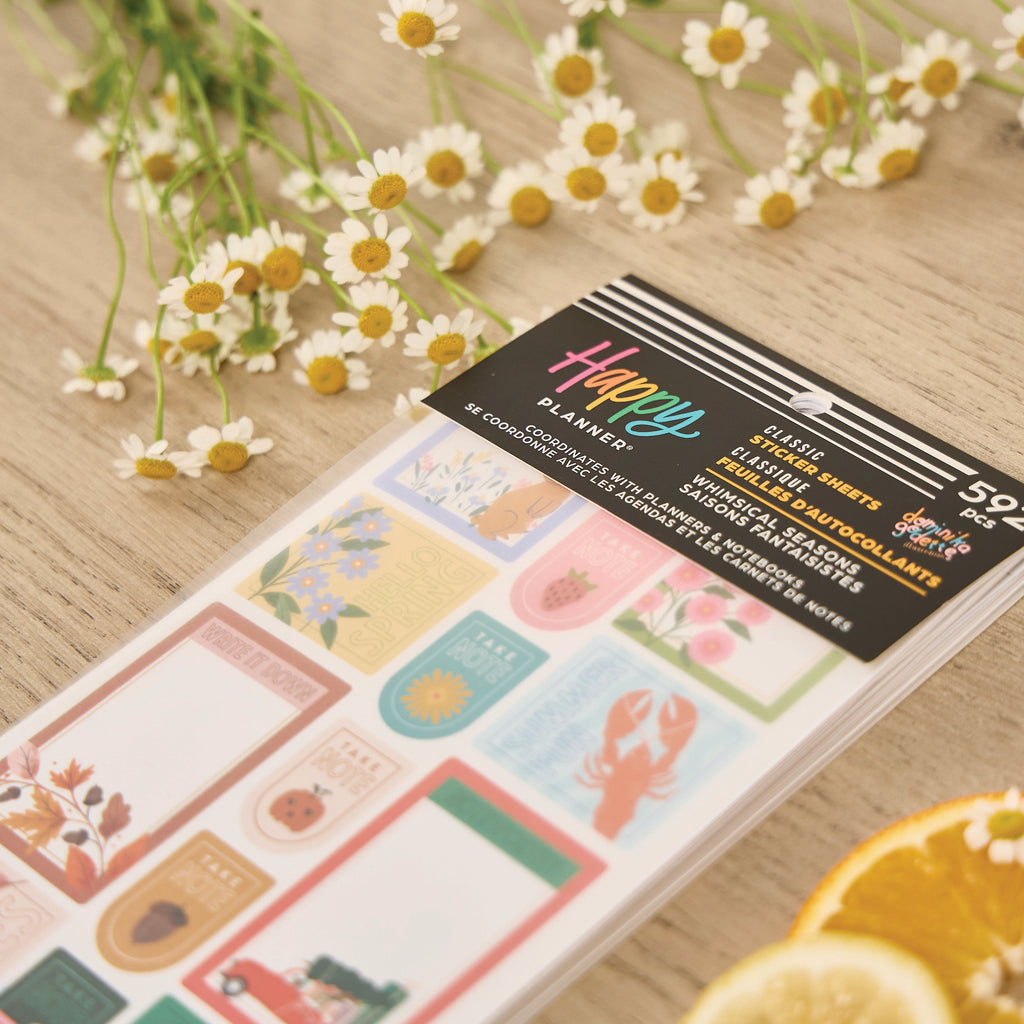 Whimsical Seasons Classic 30 Sheet Sticker Value Pack