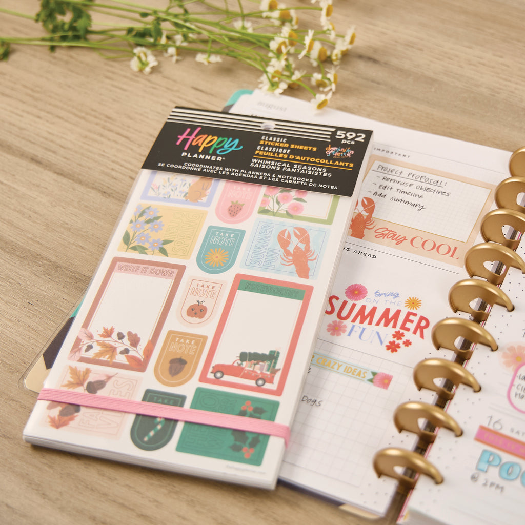 Whimsical Seasons Classic 30 Sheet Sticker Value Pack