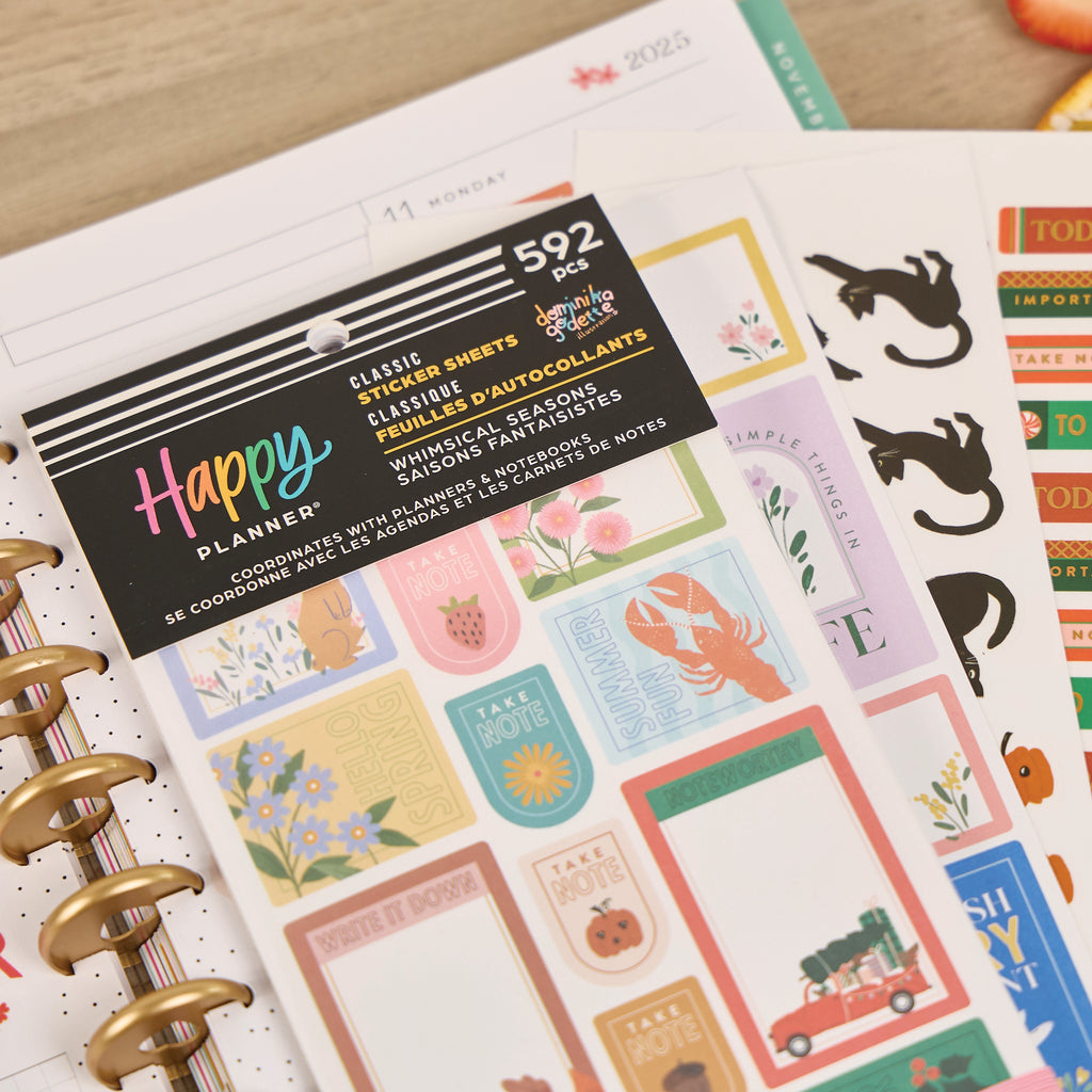 Whimsical Seasons Classic 30 Sheet Sticker Value Pack