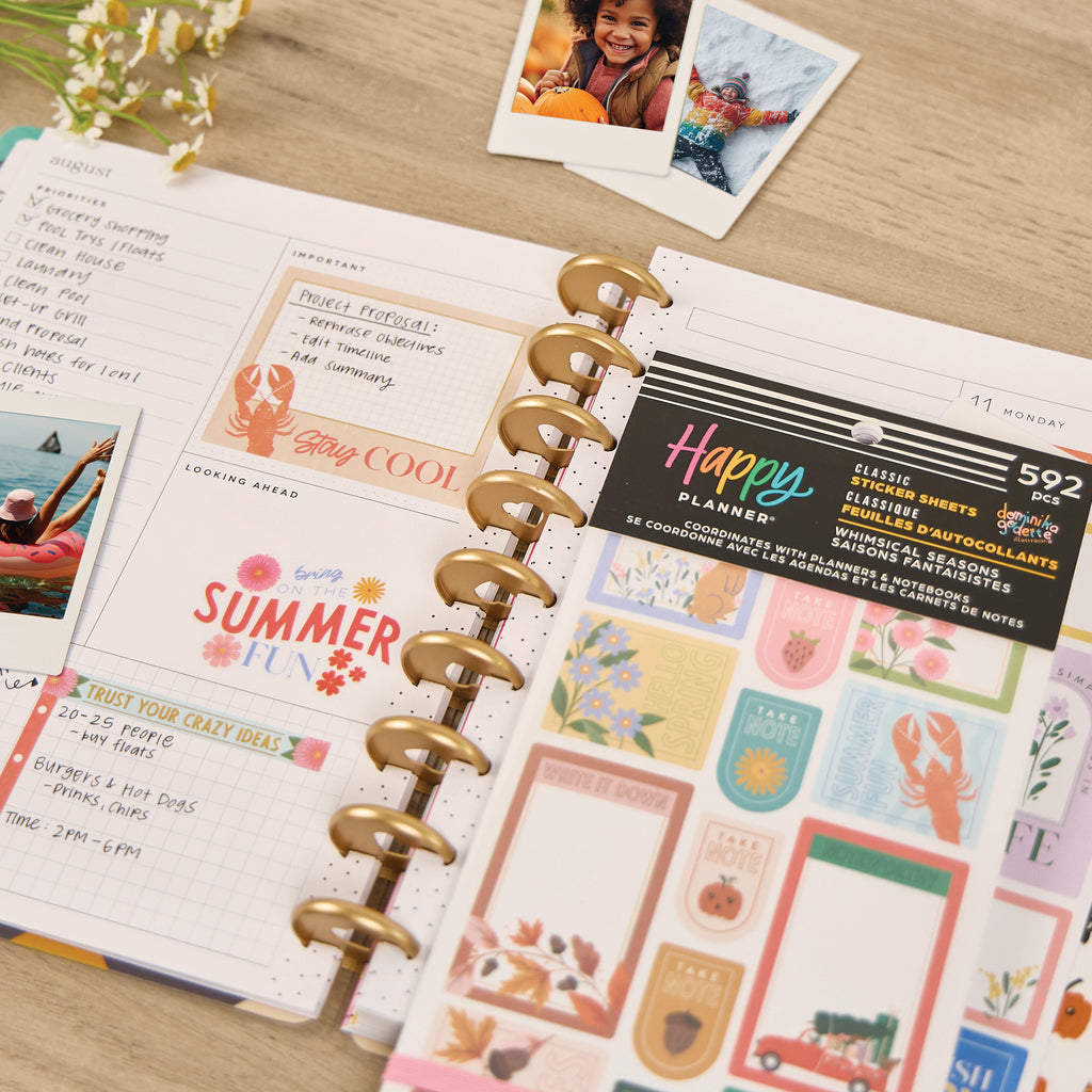 Whimsical Seasons Classic 30 Sheet Sticker Value Pack