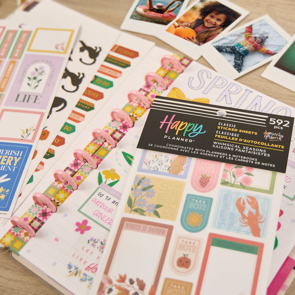 Whimsical Seasons Classic 30 Sheet Sticker Value Pack