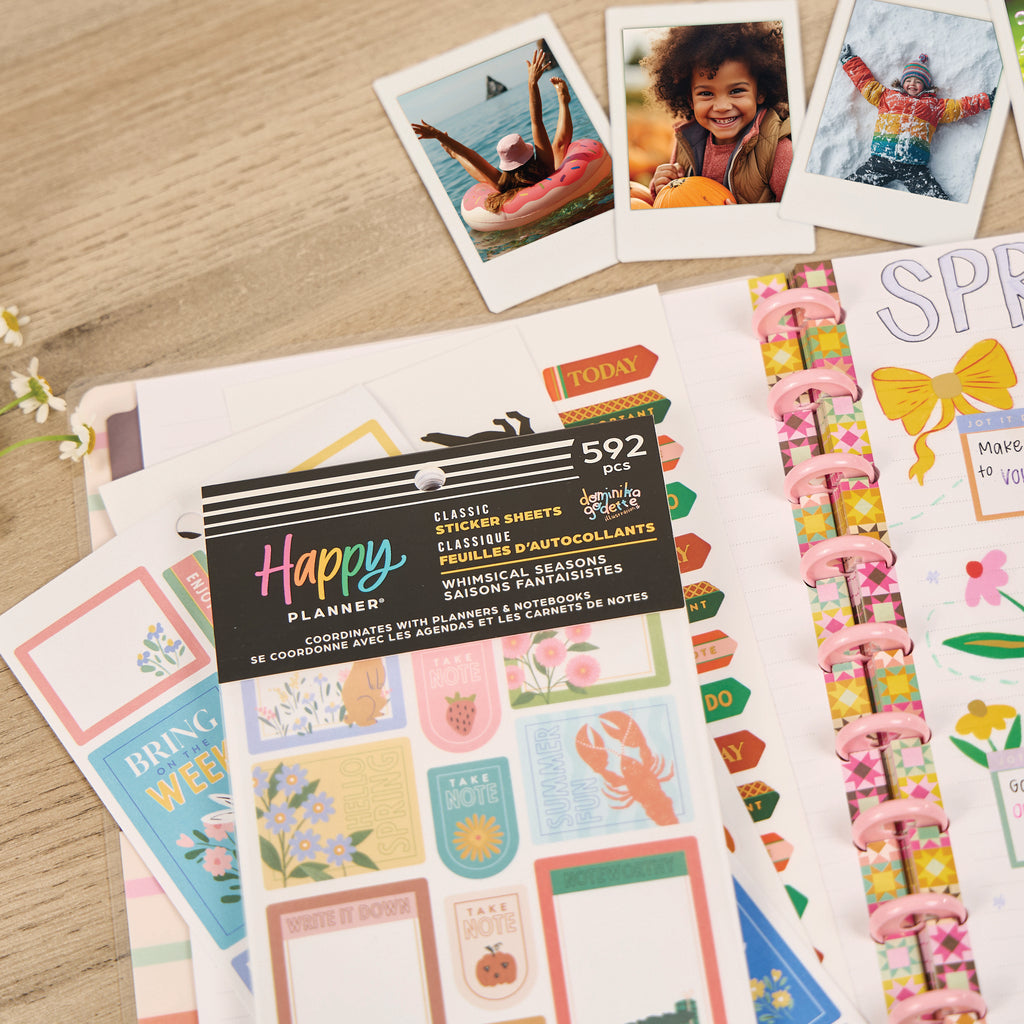 Whimsical Seasons Classic 30 Sheet Sticker Value Pack