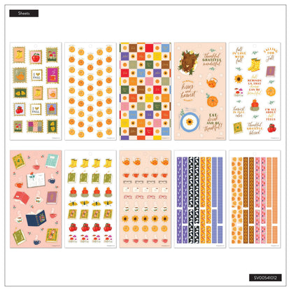 Autumn Charm Classic 30 Sticker Value Pack - Bera Papier