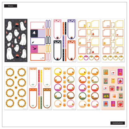 Autumn Charm Classic 30 Sticker Value Pack - Bera Papier