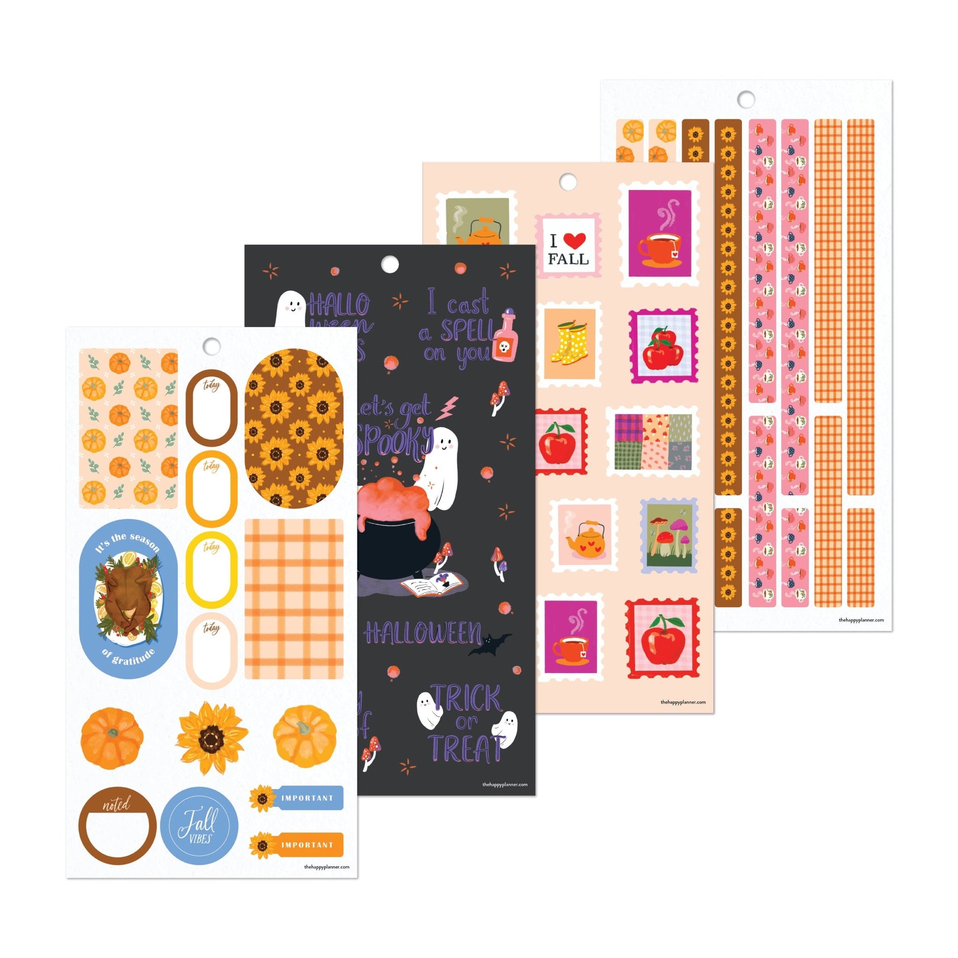 Autumn Charm Classic 30 Sticker Value Pack - Bera Papier