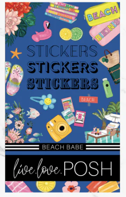 Beach Babe Sticker Book