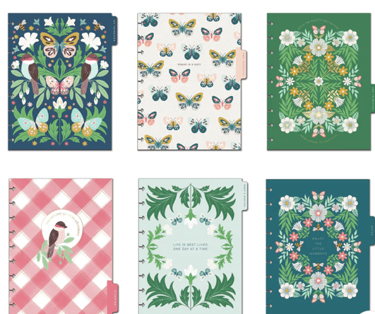 Butterflies and Blooms - Sin Fecha 9 Meses - Bera Papier