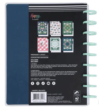 Butterflies and Blooms - Sin Fecha 9 Meses - Bera Papier