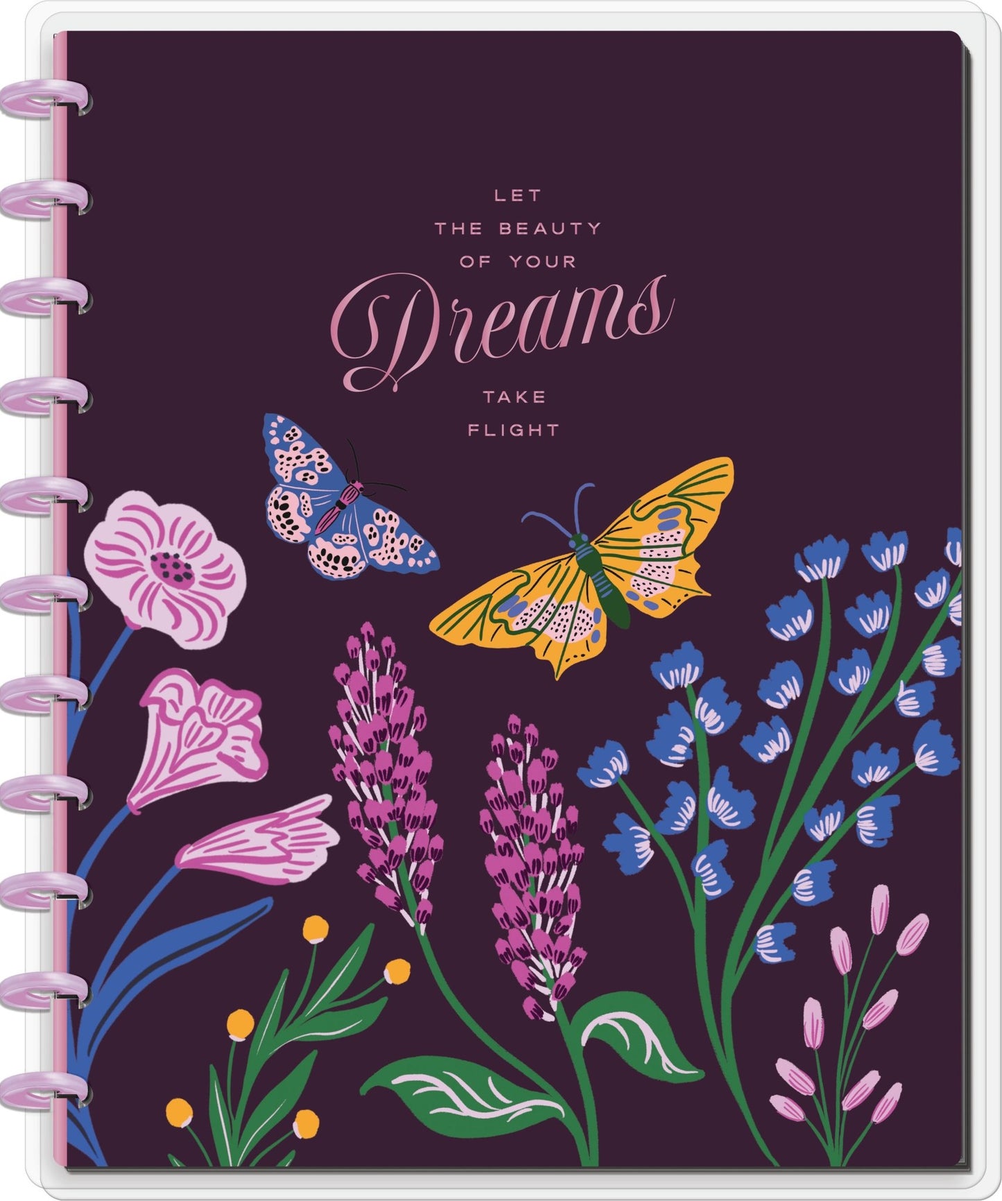Butterfly Botanics Happy Planner Big Notebook – 60 Hojas Dotted Lined - Bera Papier