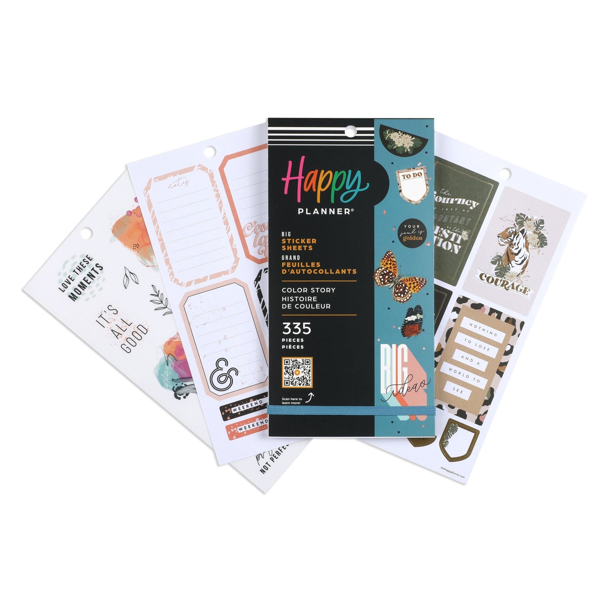 Color Story Bright Places Value Pack sticker book - Bera Papier