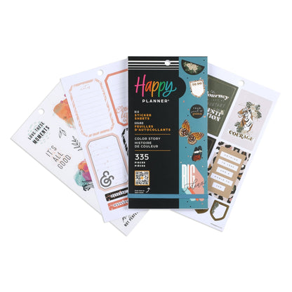 Color Story Bright Places Value Pack sticker book - Bera Papier
