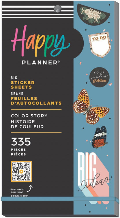 Color Story Bright Places Value Pack sticker book - Bera Papier