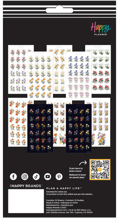Dark Garden 10 Sheet Sticker Value Pack - Bera Papier