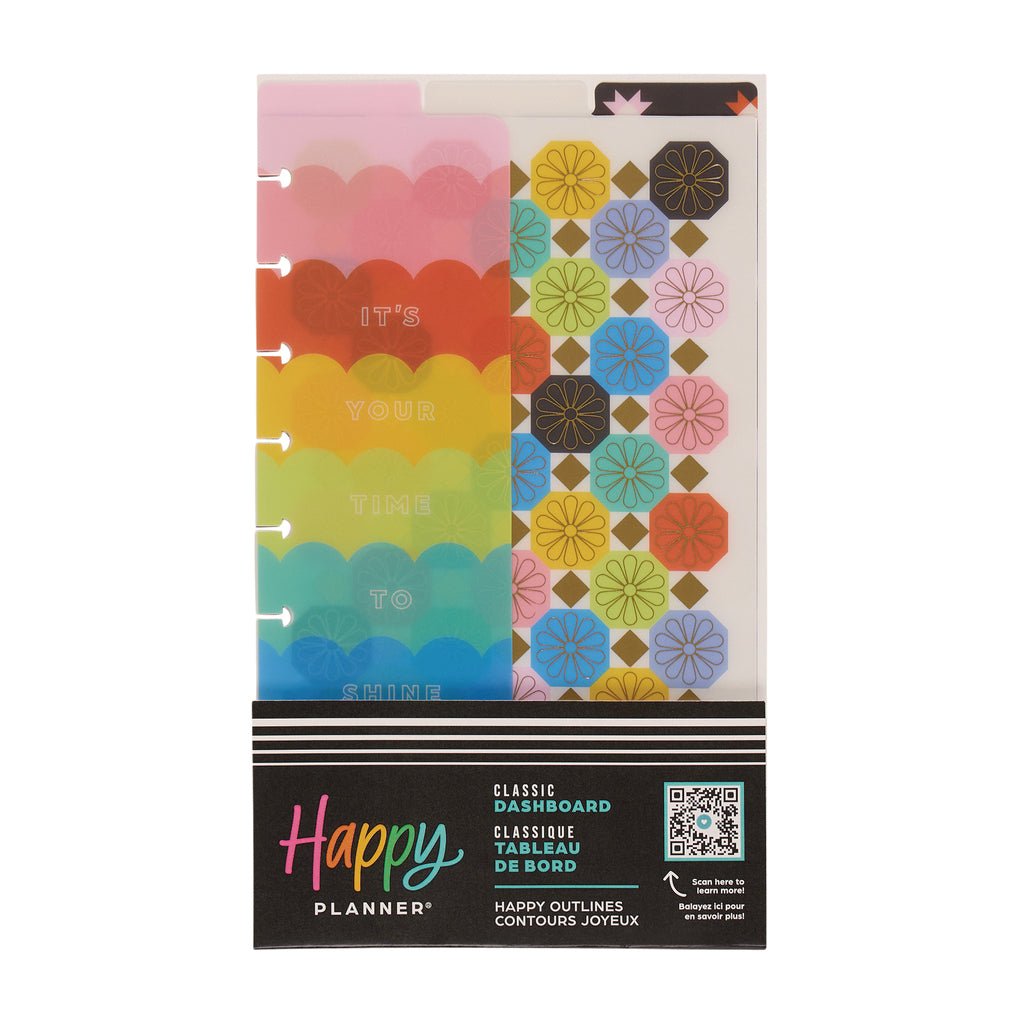 Happy Outlines Classic Dashboard - Bera Papier