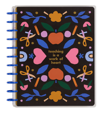Heart Work Big Teacher Planner - Sin fecha - Bera Papier