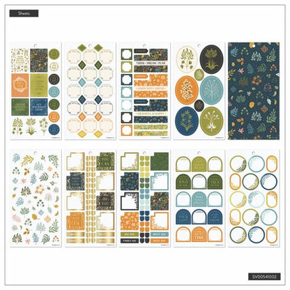 Herbarium Classic 30 Sheet Sticker Value Pack - Bera Papier