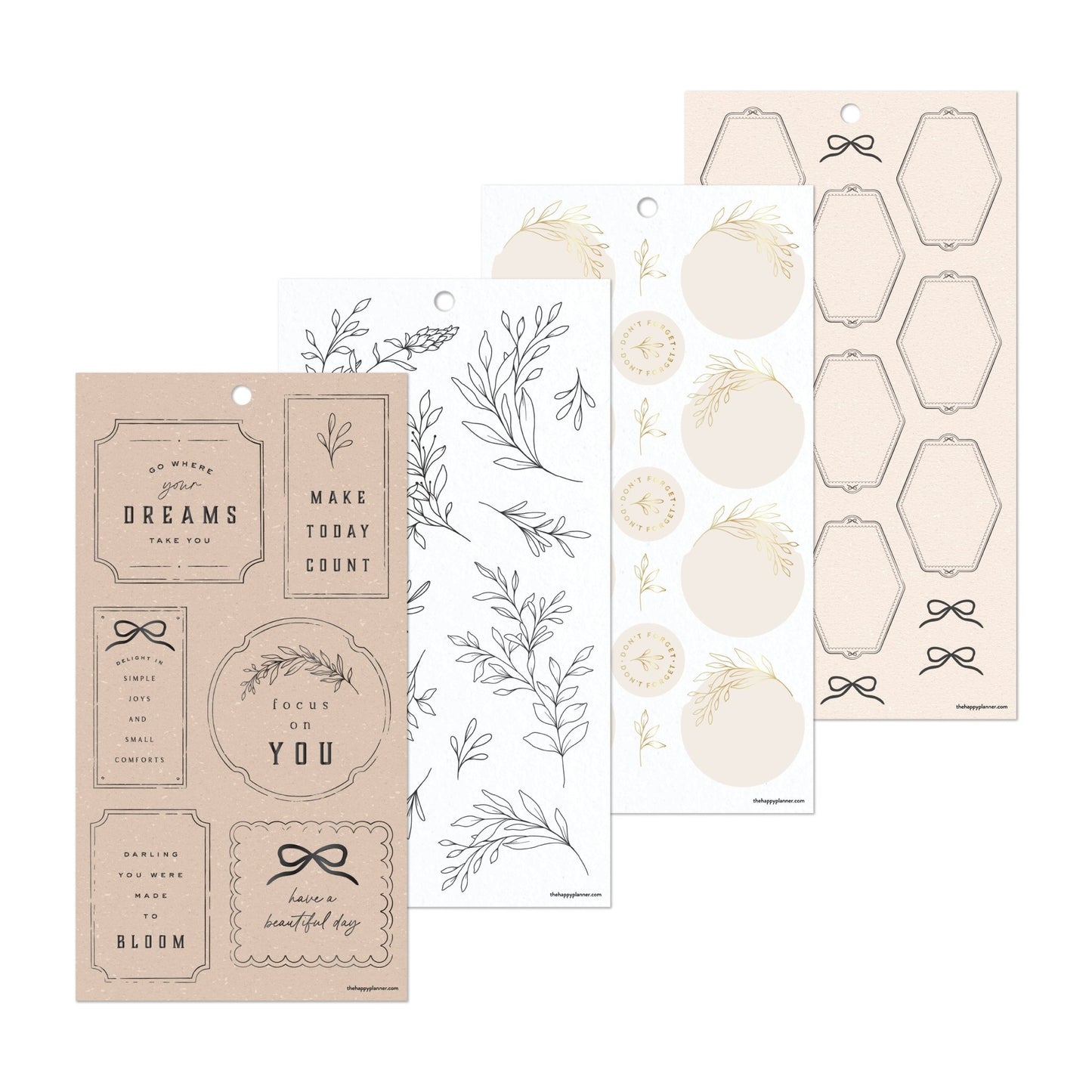 Heritage Charm Classic 30 Sheet Sticker Value Pack - Bera Papier