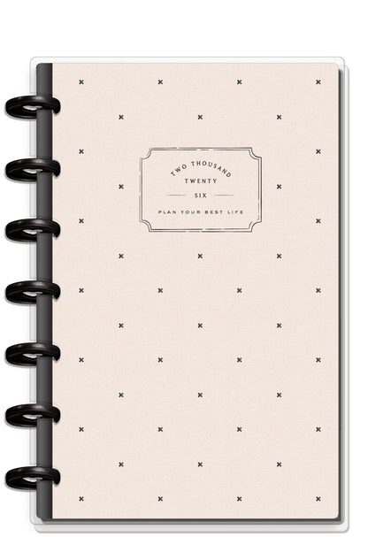Heritage Charm Happy Planner Mini 12 Meses Fechado 2026 – Dashboard - Bera Papier