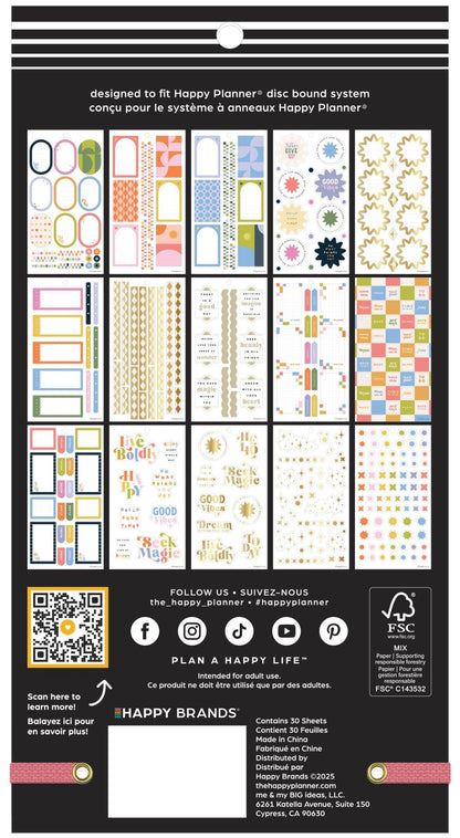 Pop Splash Classic 30 Sheet Sticker Value Pack - Bera Papier