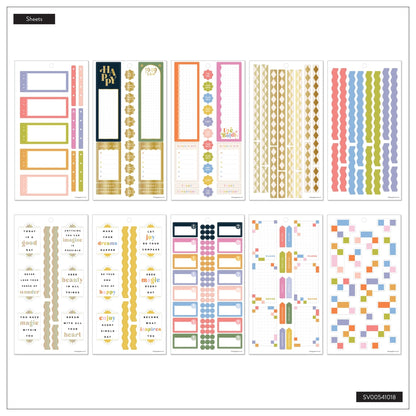 Pop Splash Classic 30 Sheet Sticker Value Pack - Bera Papier