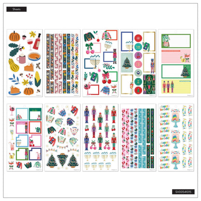 Seasonal Year Classic 30 Sheet Sticker Value Pack - Bera Papier
