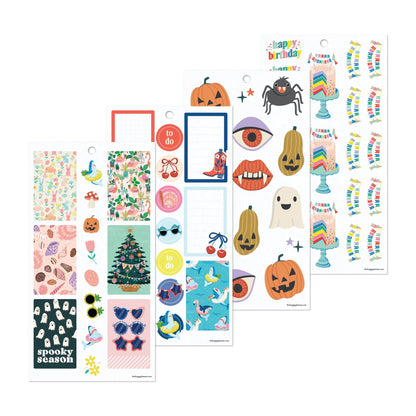 Seasonal Year Classic 30 Sheet Sticker Value Pack - Bera Papier