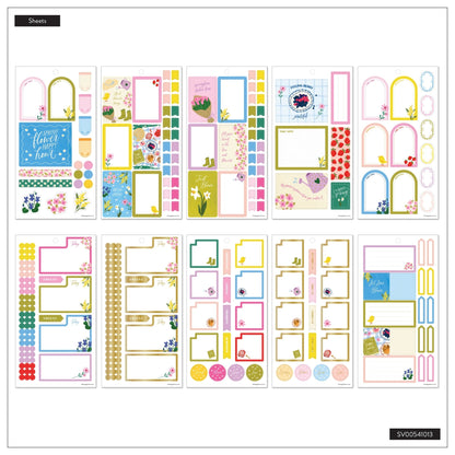 Spring Charm Classic 30 Sheet Sticker Value Pack - Bera Papier