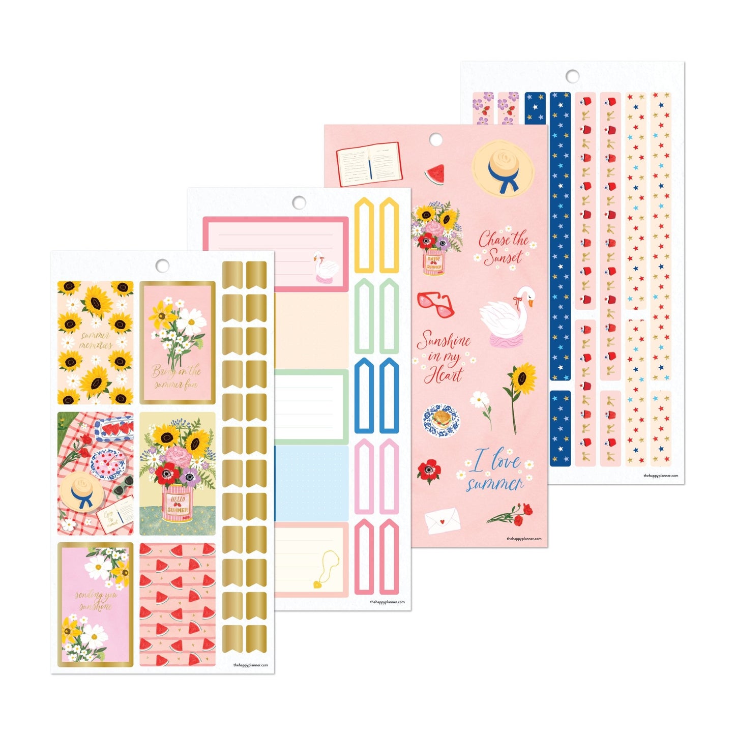 Summer Charm Classic 30 Sheet Sticker Value Pack - Bera Papier