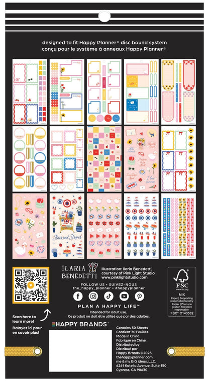 Summer Charm Classic 30 Sheet Sticker Value Pack - Bera Papier
