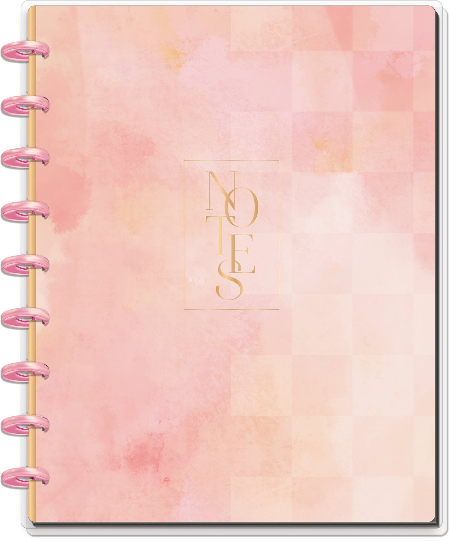 Textured Canvas Happy Planner Classic Notebook – 60 Hojas Dotted Lined - Bera Papier
