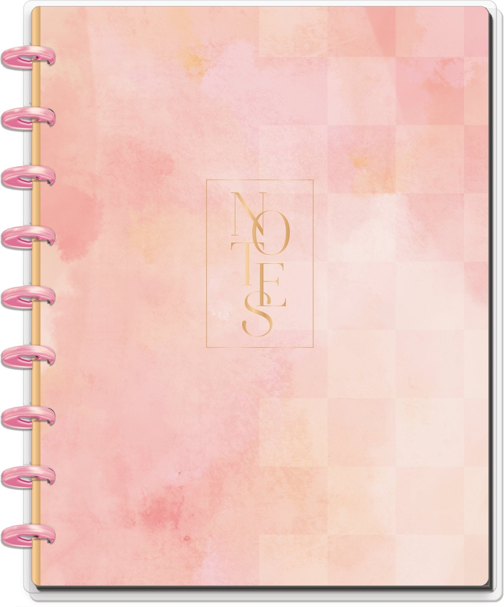 Textured Canvas Happy Planner Classic Notebook – 60 Hojas Dotted Lined - Bera Papier